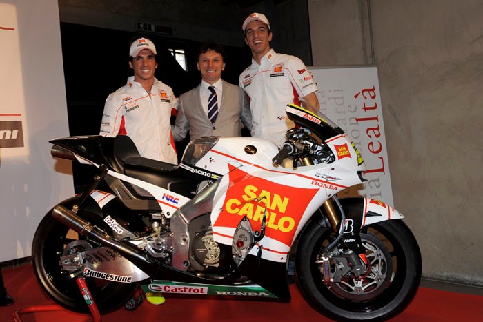 Από παρουσίαση San Carlo Honda Gresini